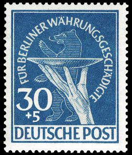 Timbre Berlin, secteur occidental (1948-1990) Y&T N56