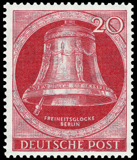 Timbre Berlin, secteur occidental (1948-1990) Y&T N°63 Timbre Berlin, secteur occidental (1948-1990) Y&T N°63