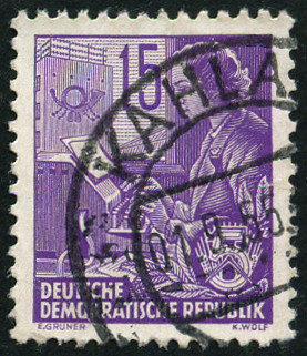 Timbre Allemagne orientale/R.D.A. (1950-1990) Y&T N153A