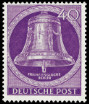 Timbre Berlin, secteur occidental (1948-1990) Y&T N91