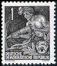 Timbre Allemagne orientale/R.D.A. (1950-1990) Y&T N148