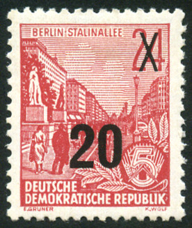 Timbre Allemagne orientale/R.D.A. (1950-1990) Y&T N180