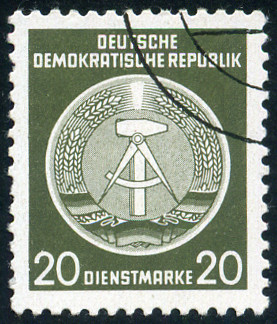 Timbre Allemagne orientale/R.D.A. (1950-1990) Y&T NSE8