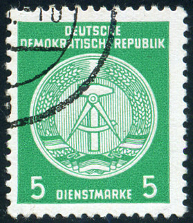 Timbre Allemagne orientale/R.D.A. (1950-1990) Y&T NSE18