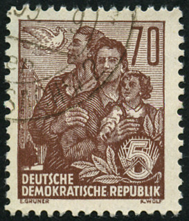Timbre Allemagne orientale/R.D.A. (1950-1990) Y&T N°193A Timbre Allemagne orientale/R.D.A. (1950-1990) Y&T N°193A