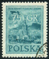 Timbre Pologne Y&T N°825 Timbre Pologne Y&T N°825