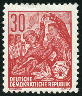 Timbre Allemagne orientale/R.D.A. (1950-1990) Y&T N319A