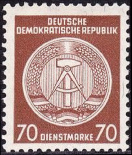 Timbre Allemagne orientale/R.D.A. (1950-1990) Y&T NSE51