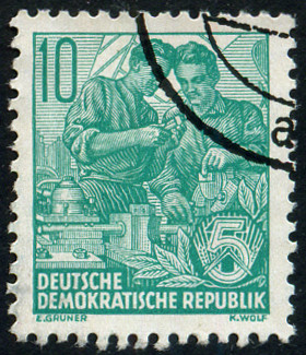 Timbre Allemagne orientale/R.D.A. (1950-1990) Y&T N434
