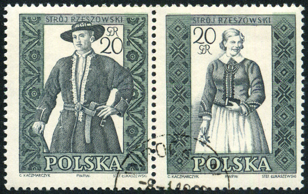 Timbre Pologne Y&T N�1003-04