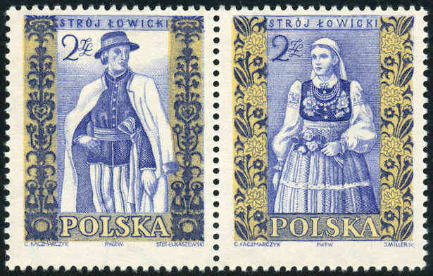 Timbre Pologne Y&T N1011-12