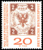 Timbre Allemagne fédérale (1949 à nos jours) Y&T N°182