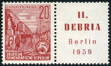 Timbre Allemagne orientale/R.D.A. (1950-1990) Y&T N436