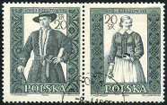 Timbre Pologne Y&T N�1003-04