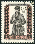 Timbre Pologne Y&T N�1007