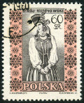 Timbre Pologne Y&T N�1008