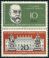 Briefmarken Allemagne orientale/R.D.A. (1950-1990) Y&T N511-12