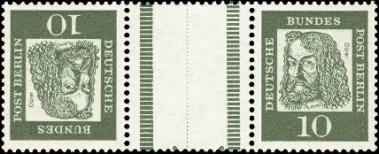 Timbre Berlin, secteur occidental (1948-1990) Y&T N�181a