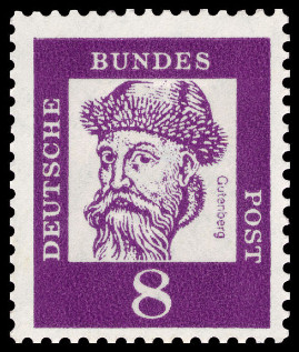 Timbre Allemagne f�d�rale (1949 � nos jours) Y&T N�222