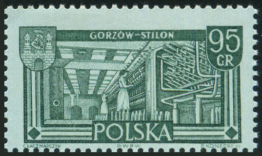 Timbre Pologne Y&T N1114