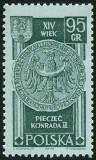 Timbre Pologne Y&T N1113