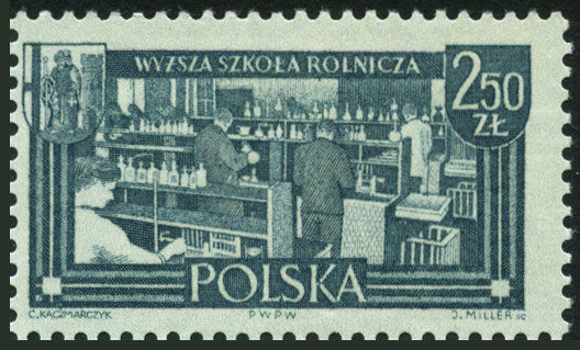 Timbre Pologne Y&T N1183