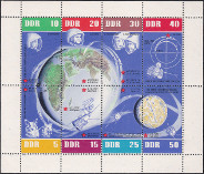 Briefmarken Allemagne orientale/R.D.A. (1950-1990) Y&T N°BF12 Briefmarken Allemagne orientale/R.D.A. (1950-1990) Y&T N°BF12