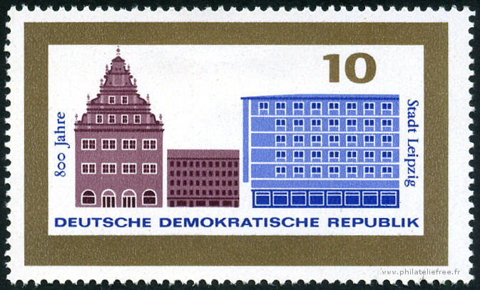  Sello Allemagne orientale/R.D.A. (1950-1990) Y&T N�825