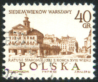 Timbre Pologne Y&T N1452