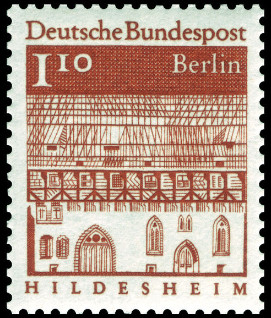 Timbre Berlin, secteur occidental (1948-1990) Y&T N°251 Timbre Berlin, secteur occidental (1948-1990) Y&T N°251