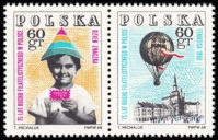 Timbre Pologne Y&T N1703-1704