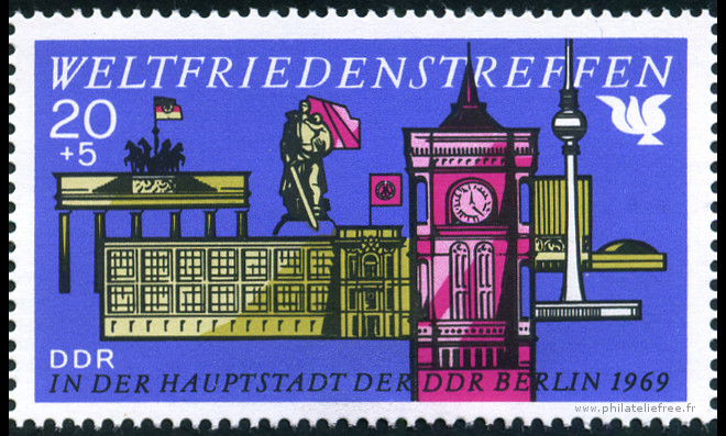 Timbre Allemagne orientale/R.D.A. (1950-1990) Y&T N�1176
