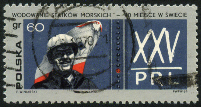 Timbre Pologne Y&T N1789