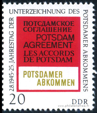  Sello Allemagne orientale/R.D.A. (1950-1990) Y&T N�1278