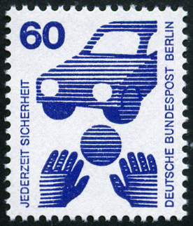 Timbre Berlin, secteur occidental (1948-1990) Y&T N380