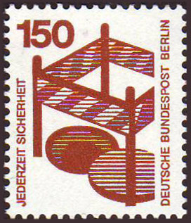 Timbre Berlin, secteur occidental (1948-1990) Y&T N398