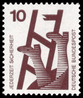 Timbre Allemagne fédérale (1949 à nos jours) Y&T N°564 Timbre Allemagne fédérale (1949 à nos jours) Y&T N°564