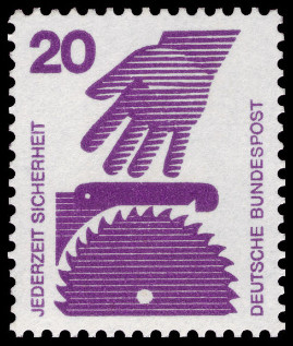 Timbre Allemagne fédérale (1949 à nos jours) Y&T N°574