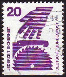 Timbre Allemagne fdrale (1949  nos jours) Y&T N574b