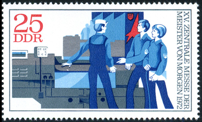 Timbre Allemagne orientale/R.D.A. (1950-1990) Y&T N1486