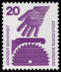 Timbre Allemagne fédérale (1949 à nos jours) Y&T N°574
