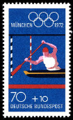 Timbre Allemagne fédérale (1949 à nos jours) Y&T N°589