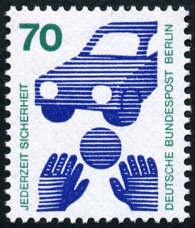 Timbre Berlin, secteur occidental (1948-1990) Y&T N396A