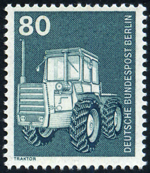 Timbre Berlin, secteur occidental (1948-1990) Y&T N°465 Timbre Berlin, secteur occidental (1948-1990) Y&T N°465