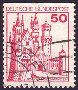 Timbre Allemagne fédérale (1949 à nos jours) Y&T N°764Ab Timbre Allemagne fédérale (1949 à nos jours) Y&T N°764Ab
