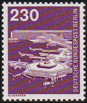 Timbre Berlin, secteur occidental (1948-1990) Y&T N556