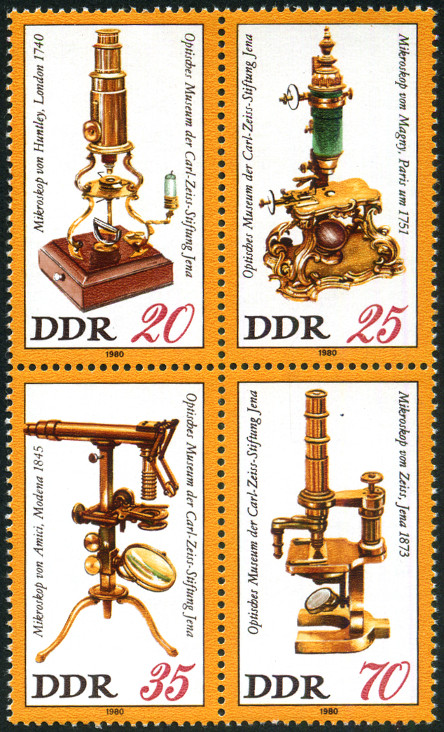 Timbre Allemagne orientale/R.D.A. (1950-1990) Y&T N2192-2195