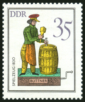 Timbre Allemagne orientale/R.D.A. (1950-1990) Y&T N°2407 Timbre Allemagne orientale/R.D.A. (1950-1990) Y&T N°2407