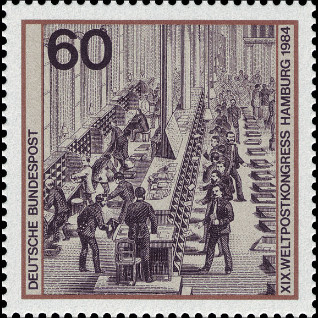 Timbre Allemagne fédérale (1949 à nos jours) Y&T N°1050 Timbre Allemagne fédérale (1949 à nos jours) Y&T N°1050