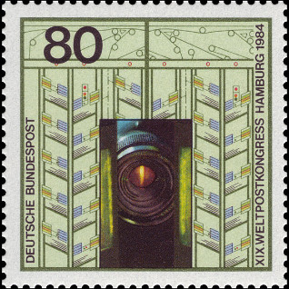 Timbre Allemagne fédérale (1949 à nos jours) Y&T N°1051 Timbre Allemagne fédérale (1949 à nos jours) Y&T N°1051